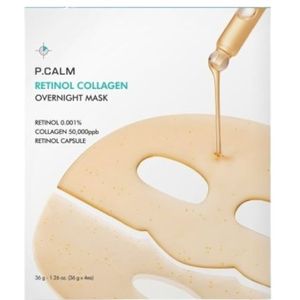 P.CALM - Retinol Collagen Overnight Mask Set - 4stukken