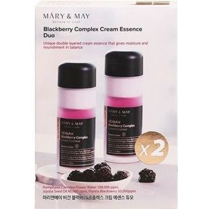 Mary&May - Vegan Blackberry Complex Cream Essence Duo - 140ml x2