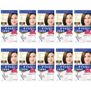 Dariya Salon De Pro - Hair Color Cream - 1box - 5K Chestnut natural brown (10ea) Set