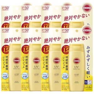 Kose - Suncut UV Perfect Gel Super Water Proof SPF50+ PA++++ - 120g (8ea) Set
