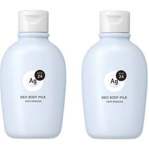 Shiseido - Ag Deo 24 Deodorant Body Milk - 180ml - Vent Mignon (2ea) Set