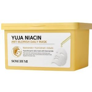 SOME BY MI - Yuja Niacin Anti Blemish Daily Mask - 30stukken