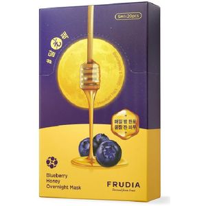 FRUDIA - Blueberry Honey Overnight Mask (20stukken)