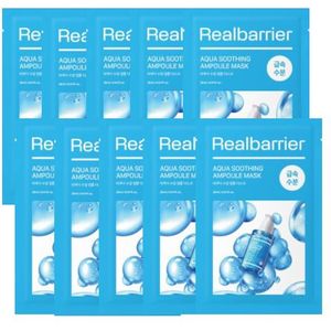 Real Barrier - Aqua Soothing Ampoule Mask (new) - 10stukken