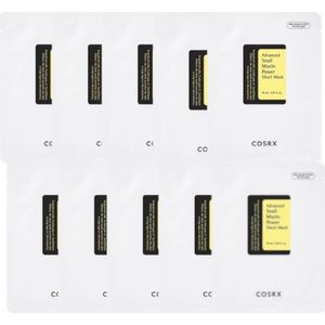 [Promotie] COSRX - Advanced Snail Mucin Power Essence Sheet Mask - 10stukken