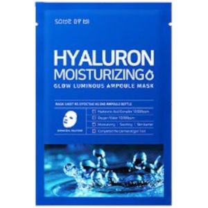 [Promotie] SOME BY MI - Hyaluron Moisturizing Glow Luminous Ampoule Mask (Water) - 1stuk