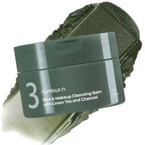 [Promotie] numbuzin - No.3 Pore & Makeup Cleansing Balm with Green Tea and Charcoal - 85g
