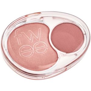 Fwee - Mellow Dual Blusher - 7.2g  - RS01 Rosy Talk