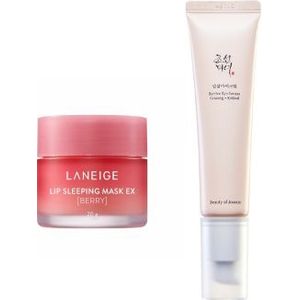 LANEIGE - Lip Sleeping Mask EX - 20g - Berry (1ea) + BEAUTY OF JOSEON - Revive Eye Serum : Ginseng + Retinal - 30ml (1ea) Set