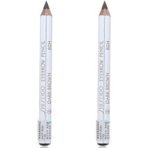 Shiseido - Eyebrow Pencil - 02 Dark Brown (2ea) Set