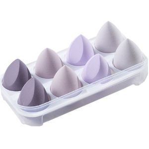 MissLady - Set of Eight Beauty Sponge - 8pcs/Set - Random Color