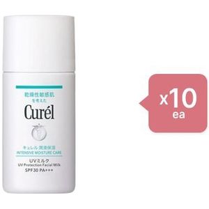 Kao - Curel Intensive Moisture Care UV Protection Facial Milk SPF30 PA+++ - 30ml (10ea) Set