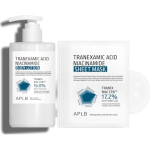APLB - Tranexamic Acid Niacinamide Body Lotion - 300ml (1ea) X Sheet Mask (5ea) Set