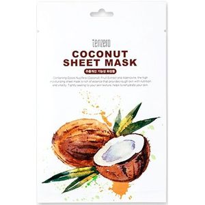 tenzero - Coconut Sheet Mask - 1stuk