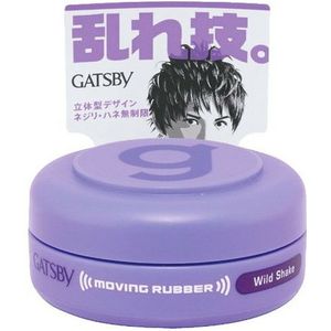 Mandom - Gatsby Moving Rubber - 15g - Wild Shake Purple