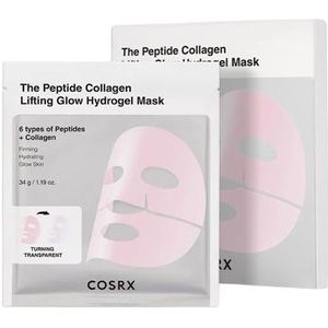 COSRX - The Peptide Collagen Lifting Glow Hydrogel Mask - 34g*3ea