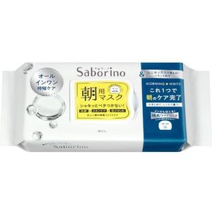 BCL - Saborino Morning Mask - 32pcs - Morning White