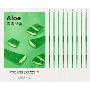 MISSHA - Airy Fit Sheet Mask - Aloe - 1pc (10ea) Set