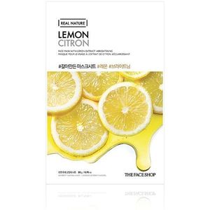 [PROMOTIE]THE FACE SHOP - Real Nature Face Mask - Lemon - 1stuk
