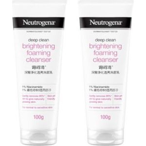 Neutrogena - Deep Clean Brightening Foaming Cleanser - 100g (2ea) Set
