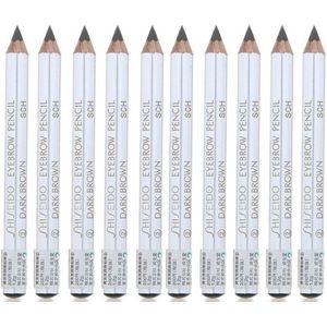 Shiseido - Eyebrow Pencil - 02 Dark Brown (10ea) Set