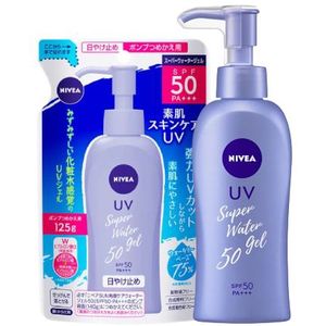 NIVEA Japan - UV Super Water Gel SPF50 PA+++ Set