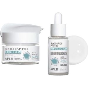 APLB - Glycolipids Peptide Ampoule Serum - 40ml & Facial Cream - 55ml Set