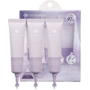 Off & Relax - Silky Night Repair Premium Hair Mask - 10g X 3