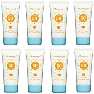 ISEHAN Kiss Me Mommy UV Aqua Milk SPF50+ PA++++ - 50g (8ea) Set