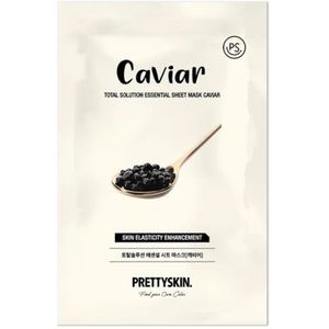 PRETTYSKIN - Total Solution Essential Sheet Mask - Caviar - 1stuk