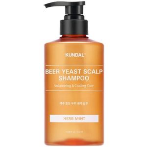 KUNDAL - Beer Yeast Scalp Shampoo - 500ml - Herb Mint
