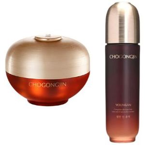 MISSHA Chogongjin Sosaeng Jin Cream - 60ml x MISSHA - Chogongjin Youngan Jin Emulsion - 120ml