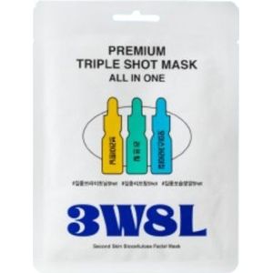 3W8L - Premium Triple Shot Mask All In One - 1stuk