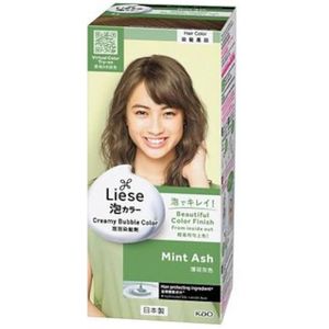 Kao - Liese Creamy Bubble Color  - 1 Box - Mint Ash