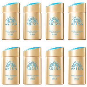 Shiseido Anessa Perfect UV Sunscreen Skin Care Milk SPF50+ PA++++ (2024 Version) - 60ml (8ea) Set