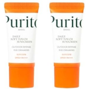 Purito SEOUL - Daily Soft Touch Sunscreen SPF50+ PA++++ - 15ml (2ea) Set