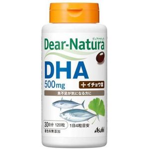 Asahi - Dear Natura DHA 500mg 30 Days Supply - 120 tablets