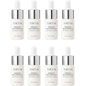 TirTir - Ceramic Milk Ampoule - 10ml (8ea) Set