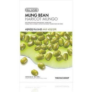 [PROMOTIE]THE FACE SHOP - Real Nature Face Mask - Mung Bean - 1stuk