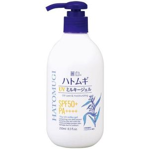 KUMANO COSME - Reihaku Hatomugi UV Care & Moisturizing The UV Milky Gel SPF50+ PA++++ - 250ml