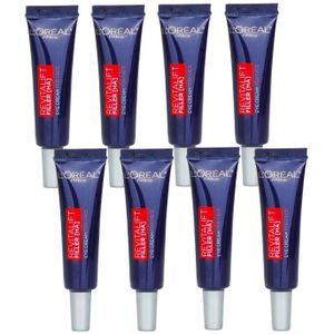 L'OREAL PARIS - Revitalift Filler HA Eye Cream For Face - 7.5ml (8ea) Set