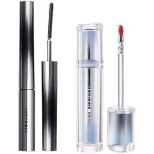 Judydoll - 3D Curling Eyelash Iron Mascara Curly - 2g - 01 Black (1ea) + Ice Watery Lip Gloss - 2.4g - 09 Hawthorn Cold Brew...