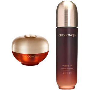 MISSHA Chogongjin Sosaeng Jin Cream - 60ml x MISSHA - Chogongjin Sosaeng Jin Emulsion - 120ml