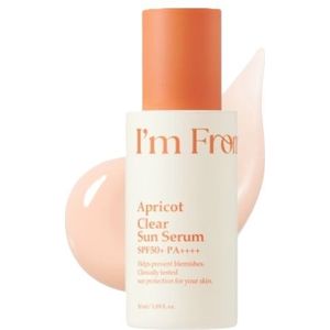 I'm From - Apricot Clear Sun Serum SPF50+ PA++++ - 50ml