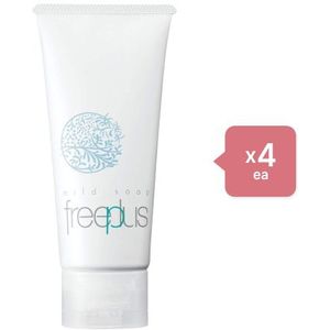 Kanebo Freeplus Mild Soap Facial Cleansing - 100g(4ea) Set
