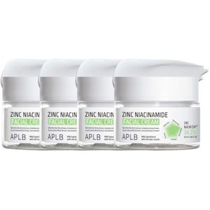 APLB - Zinc Niacinamide Facial Cream - 55ml (4ea) Set