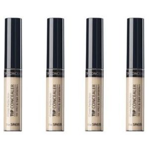 The Saem Cover Perfection Tip Concealer - 01 Clear Beige (4ea) Set