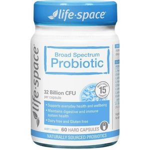 Life Space - Broad Spectrum Probiotic - 60 Capsules