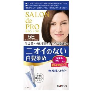 Dariya - Salon De Pro - Hair Color Cream - 1box - 5E Deep Elegant Brown