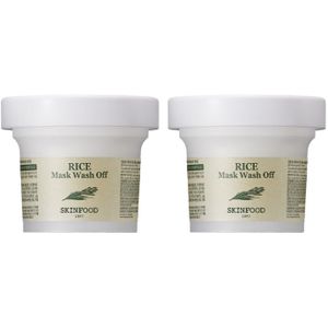 SKINFOOD - Rice Mask Wash Off - 120g (2ea Set)
